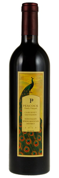 2019 Peacock Family Vineyard Cabernet Sauvignon, 750ml