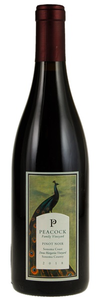2018 Peacock Family Vineyard Dona Margarita Vineyard Pinot Noir, 750ml