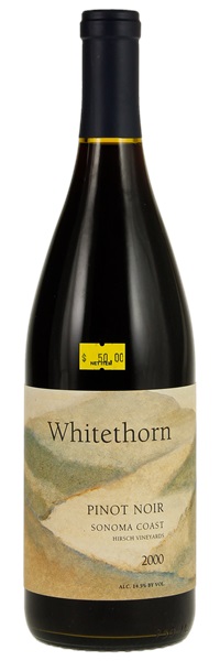2000 Whitehorn Winery Hirsch Vineyard Pinot Noir, 750ml