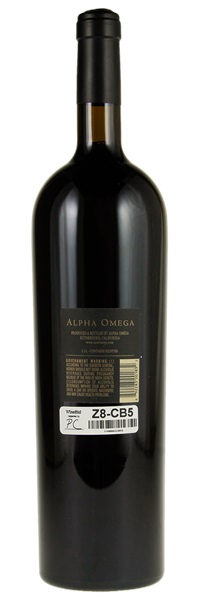 2015 Alpha Omega Cabernet Sauvignon, 1.5ltr
