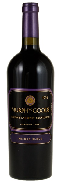 1994 Murphy-Goode Brenda Block Reserve Cabernet Sauvignon, 750ml