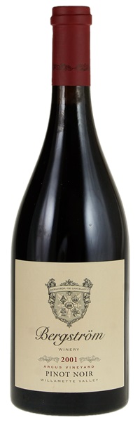 2001 Bergstrom Winery Arcus Vineyard Pinot Noir, 750ml