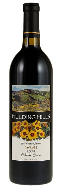 2004 Fielding Hills Wahluke Slope Syrah, 750ml
