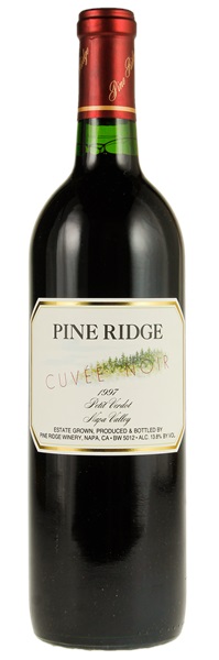 1997 Pine Ridge Petit Verdot Cuvee Noir, 750ml