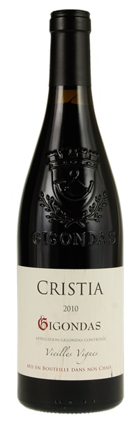 2010 Domaine De Cristia Gigondas Vieilles Vignes, 750ml