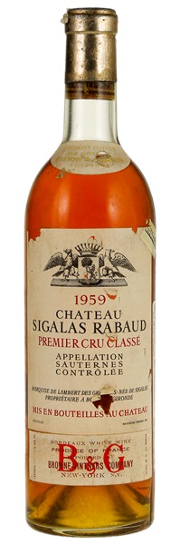 1959 Château Sigalas-Rabaud, 750ml