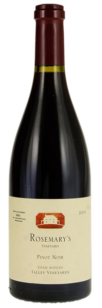 2000 Talley Rosemary's Vineyard Pinot Noir, 750ml