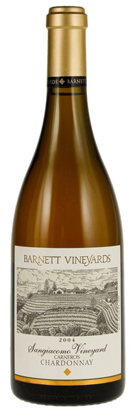 2004 Barnett Vineyards Sangiacomo Chardonnay, 750ml