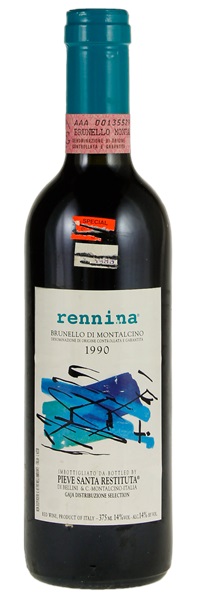 1990 Pieve Santa Restituta (Gaja) Brunello di Montalcino Rennina, 375ml