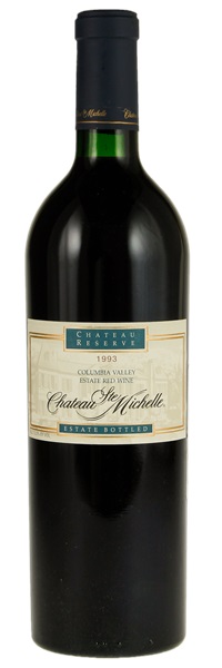 1993 Chateau Ste. Michelle Chateau Reserve Red Wine, 750ml