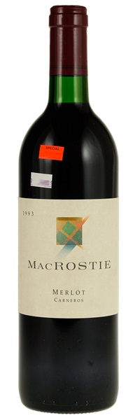 1993 Macrostie Carneros Merlot, 750ml