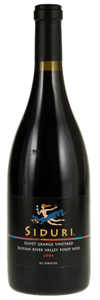 2004 Siduri Olivet Grange Vineyard Pinot Noir, 750ml