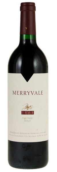 1994 Merryvale Merlot, 750ml