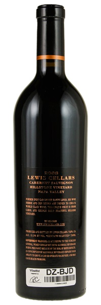2008 Lewis Cellars Hillstone Vineyard Cabernet Sauvignon, 750ml