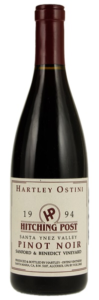 1994 Hartley Ostini Hitching Post Sanford & Benedict Pinot Noir, 750ml