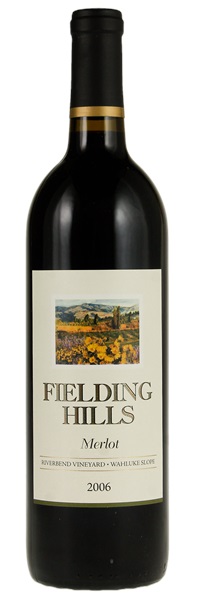 2006 Fielding Hills Riverbend Vineyard Merlot, 750ml