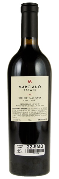 2012 Marciano Estate Cabernet Sauvignon, 750ml