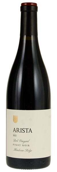 2022 Arista Winery Perli Vineyard Pinot Noir, 750ml