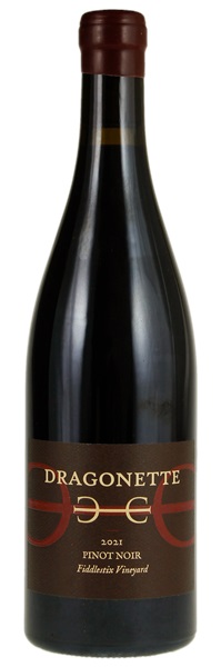 2021 Dragonette Cellars Fiddlestix Vineyard Pinot Noir, 750ml