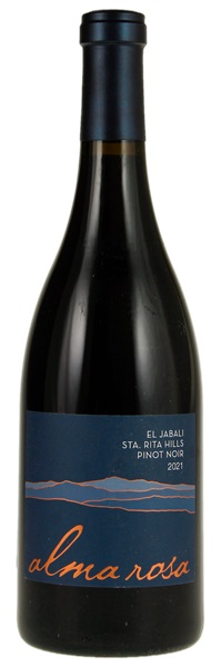 2021 Alma Rosa El Jabali Vineyard Pinot Noir, 750ml