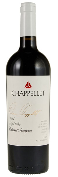 2021 Chappellet Vineyards Cabernet Sauvignon, 750ml