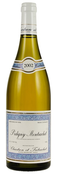2002 Chartron et Trebuchet Puligny Montrachet, 750ml