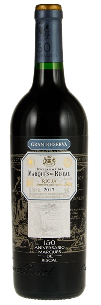 2017 Marques de Riscal Rioja Gran Reserva 150 Aniversario, 750ml