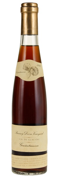 1990 Bonny Doon Gewurztraminer Vin De Glaciere, 375ml