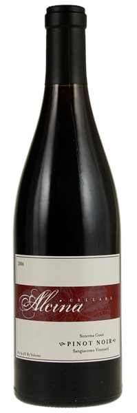 2004 Alcina Cellars Sangiacomo Vineyard Pinot Noir, 750ml