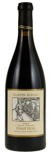 2005 Martin Alfaro Garys' Vineyard Pinot Noir, 750ml