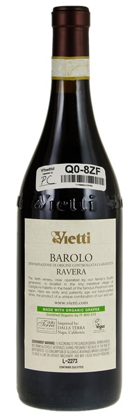 2019 Vietti Barolo Ravera, 750ml