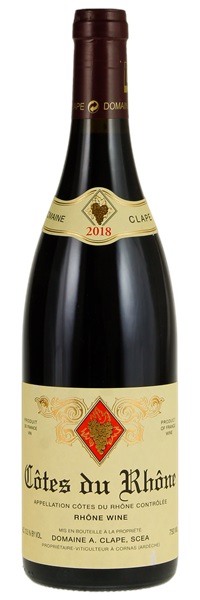 2018 Auguste Clape Côtes du Rhône, 750ml