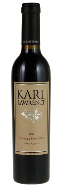 2002 Karl Lawrence Cabernet Sauvignon, 375ml