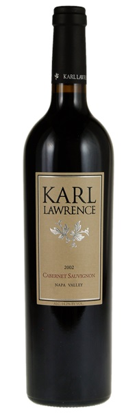 2002 Karl Lawrence Cabernet Sauvignon, 750ml