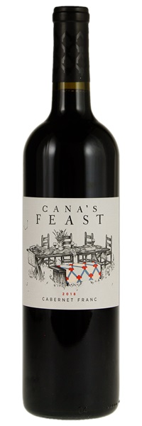 2018 Cana's Feast Winery Cabernet Franc, 750ml