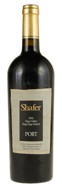 1992 Shafer Vineyards Port, 750ml