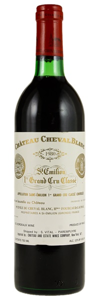1980 Château Cheval-Blanc, 750ml