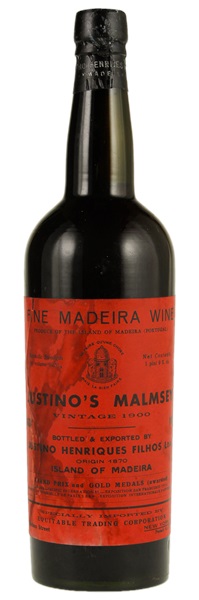 N.V. Justino Henriques Malmsey 1900 Solera Madeira, 750ml