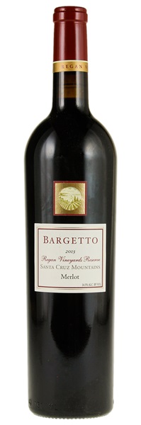 2013 Bargetto Regan Vineyard Reserve Merlot, 750ml