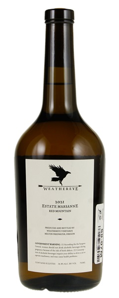 2021 WeatherEye Vineyards Marsanne, 750ml