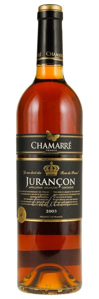2003 Chamarre Jurancon Tradition, 750ml