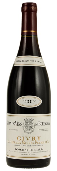 2007 Domaine Thenard Givry Cellier Aux Moines, 750ml