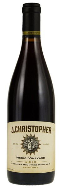 2019 J. Christopher Wines Medici Vineyard Pinot Noir, 750ml