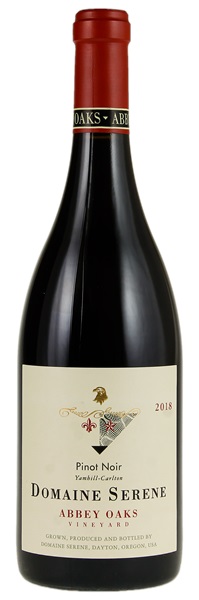 2018 Domaine Serene Abbey Oaks Vineyard Pinot Noir, 750ml