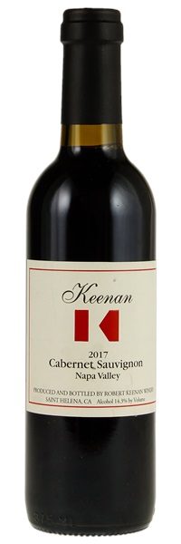 2017 Robert Keenan Winery Cabernet Sauvignon, 375ml
