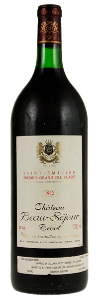 1982 Château Beau-Sejour Becot, 1.5ltr