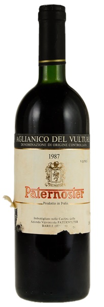 1987 Paternoster Aglianico del Vulture, 750ml