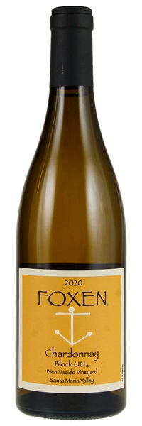 2020 Foxen Bien Nacido Vineyard Block UU Chardonnay, 750ml