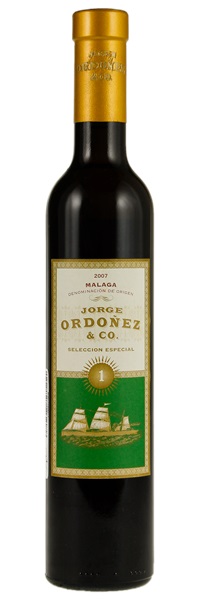 2007 Jorge Ordoñez Málaga N°1 Selección Especial, 375ml