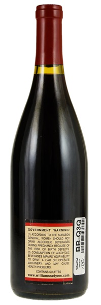 2009 Williams Selyem Sonoma Coast Pinot Noir, 750ml